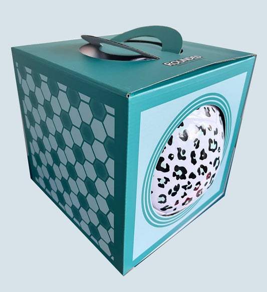 Gift Boxed Leopard Print  Football