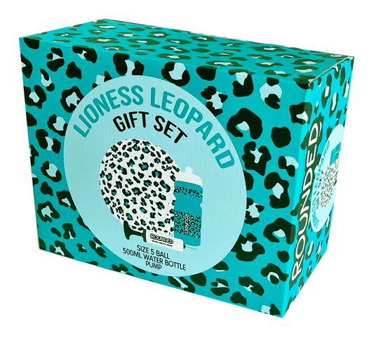 Teal Lioness Leopard Gift Set